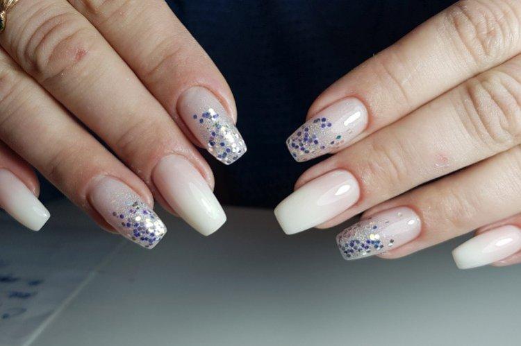 Молочный маникюр - фото и идеи