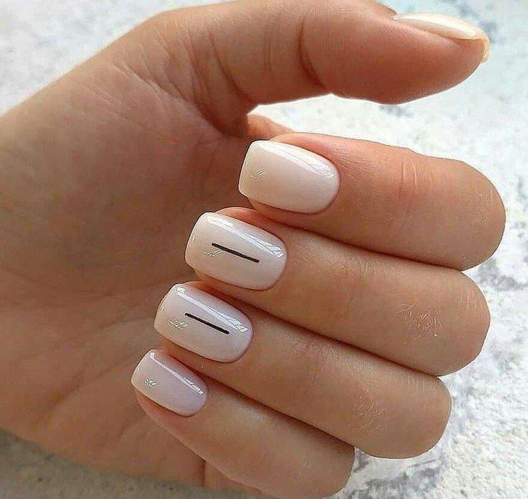 Молочный маникюр - фото и идеи