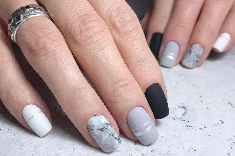 Маникюр на квадратные ногти 2021 - фото и идеи
