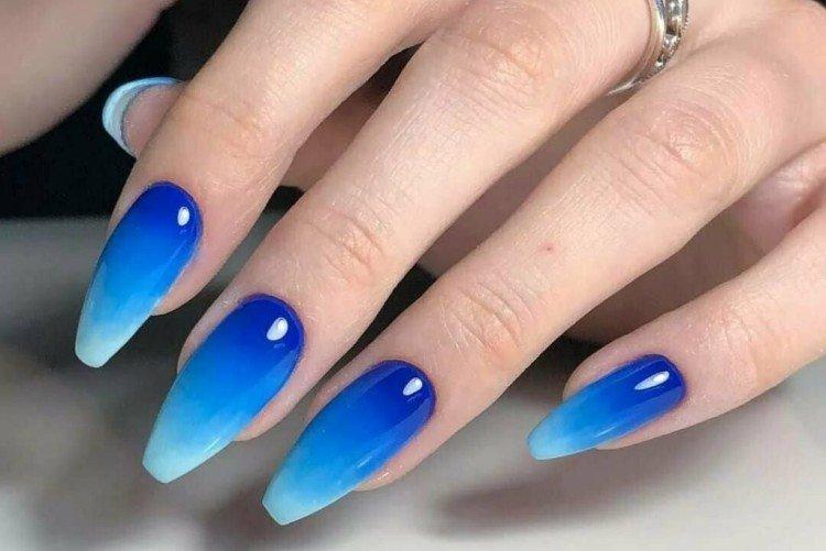 Маникюр омбре гель-лаком