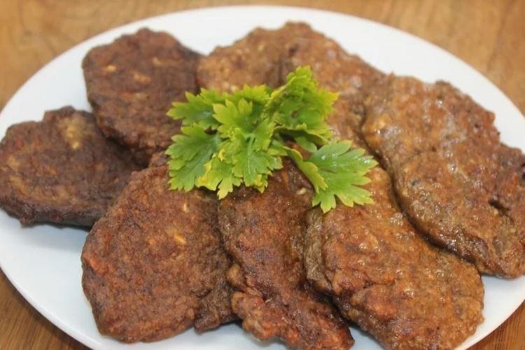 Котлеты из куриной печени с плавленым сыром