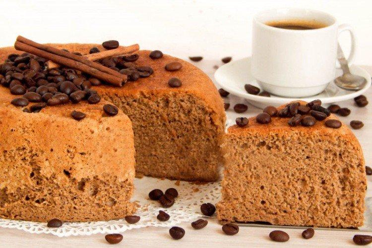 Домашний бисквит на кофе