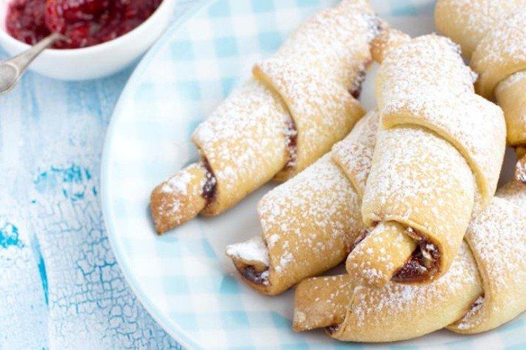 Трубочки с повидлом