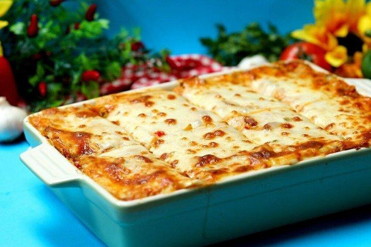 Итальянская запеканка с курицей и картошкой