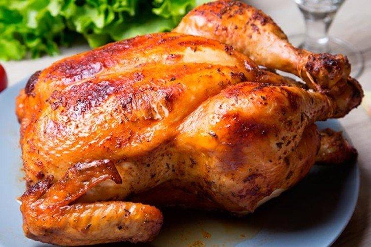 Курица в духовке в медово-горчичном соусе