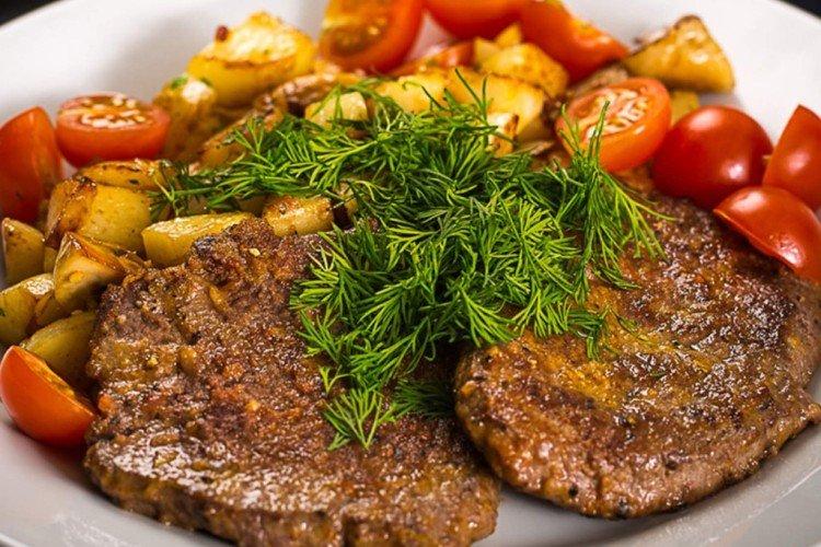 Свиная печень в духовке