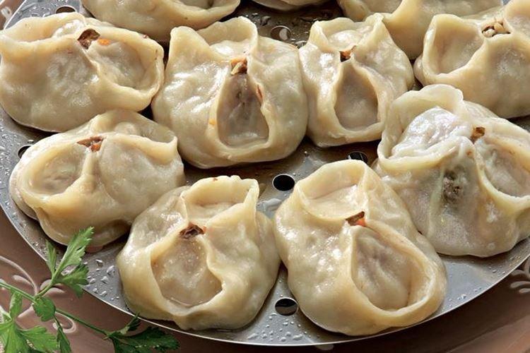 Манты с мясом