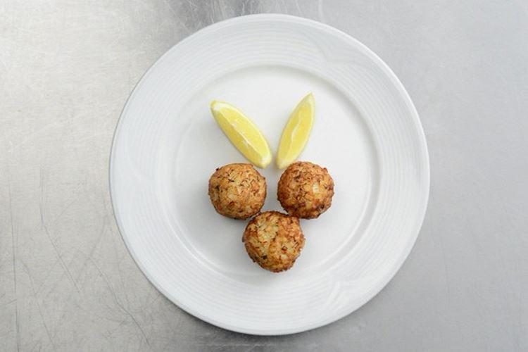 Котлеты из трески с картофелем