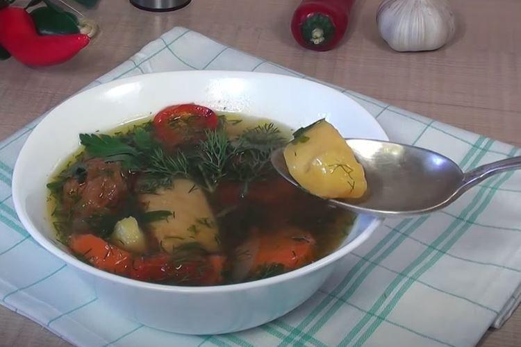 Шурпа из свинины – классический рецепт