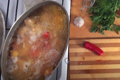 Шурпа из свинины – классический рецепт