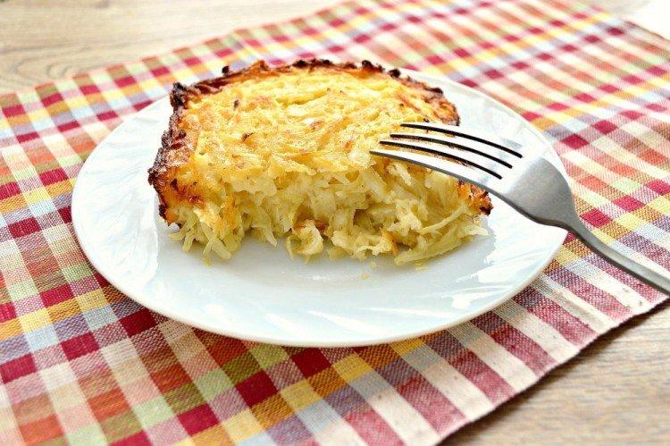 Запеканка из капусты и картофеля