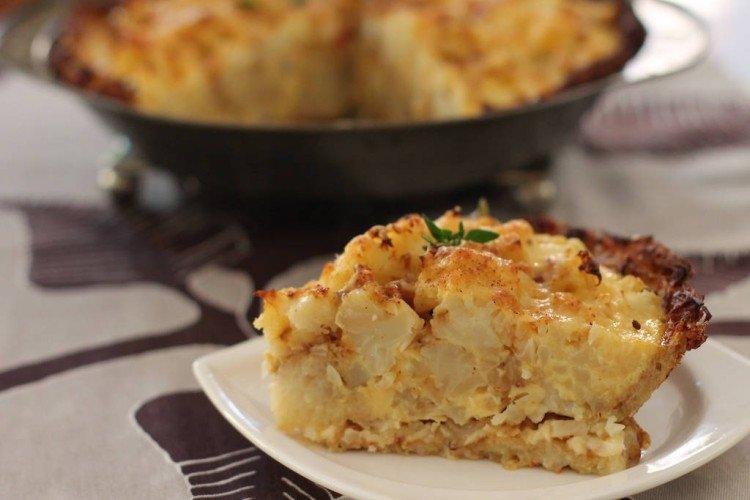 Пирог с цветной капустой