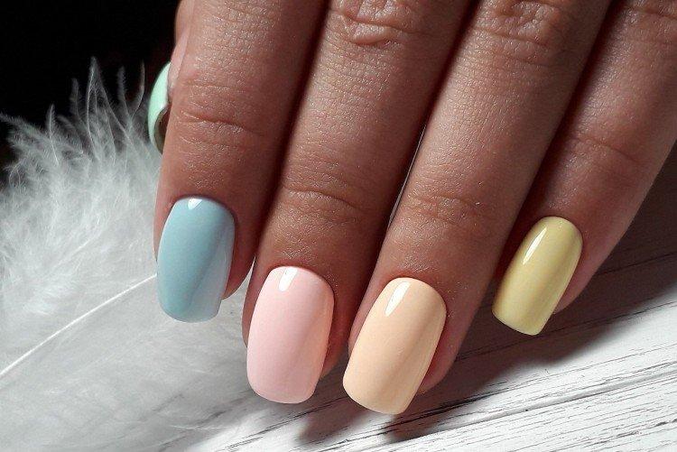 Пастельный маникюр