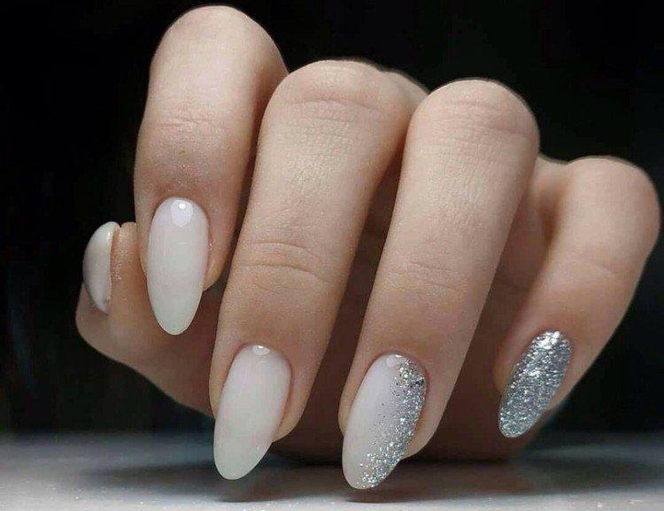 Свадебный весенний маникюр