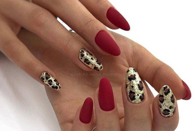 Маникюр с животными принтами