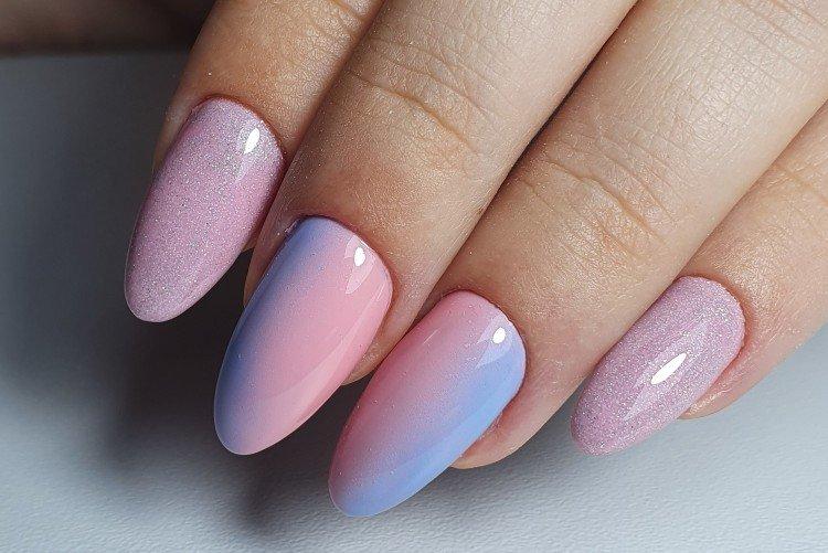 Нежный пастельный маникюр