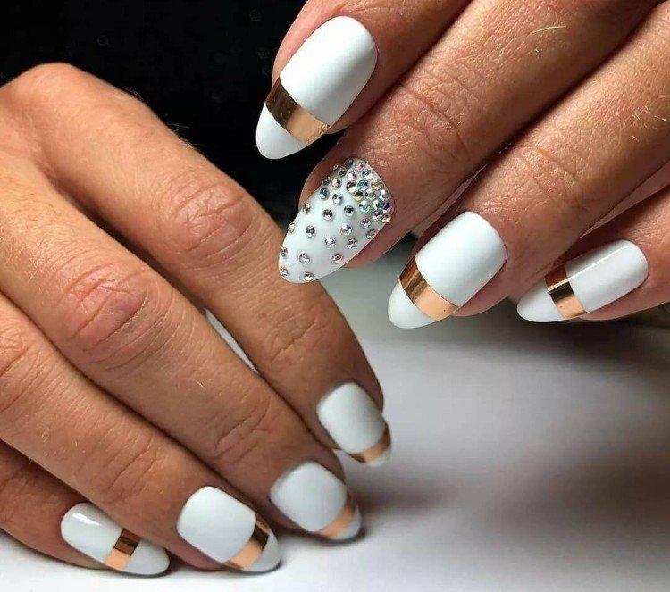 Объемный маникюр на длинные ногти