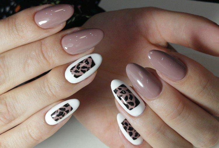 Акцентный маникюр