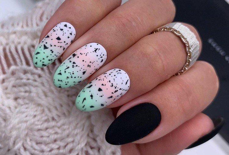 Перепелиный маникюр