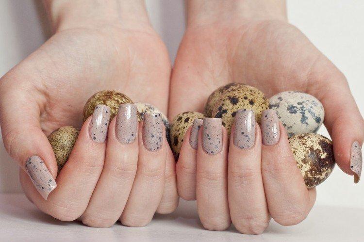 Перепелиный маникюр