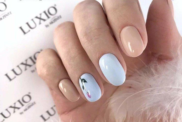 Актуальный маникюр на короткие ногти