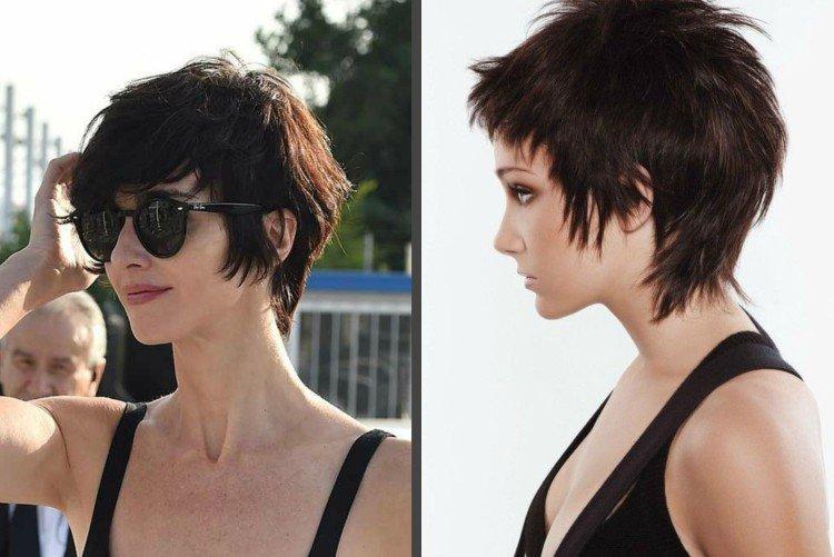 Гаврош с длинной челкой