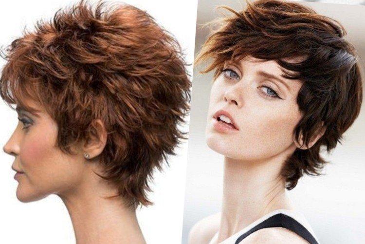 Гаврош на короткие волосы