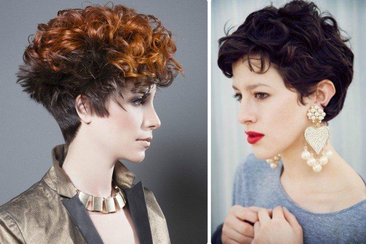 Гарсон на кучерявых прядях