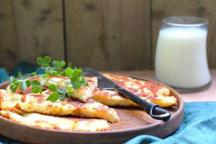 Ленивые хачапури без яиц