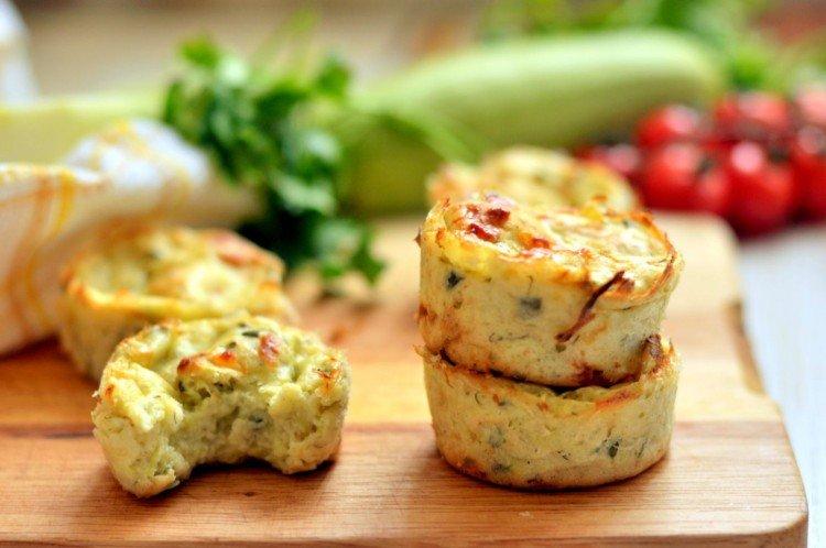 Кабачковые маффины
