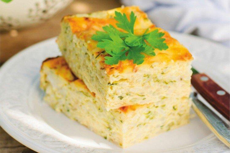 Флан из кабачков