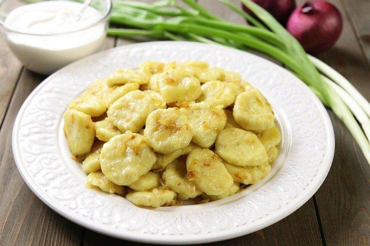 Ленивые вареники из картофеля