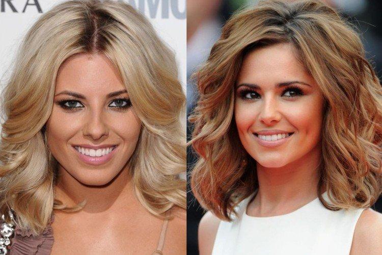 Лесенка с укладкой от лица