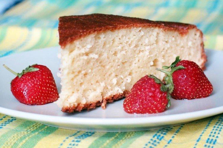 Творожный кекс с манкой