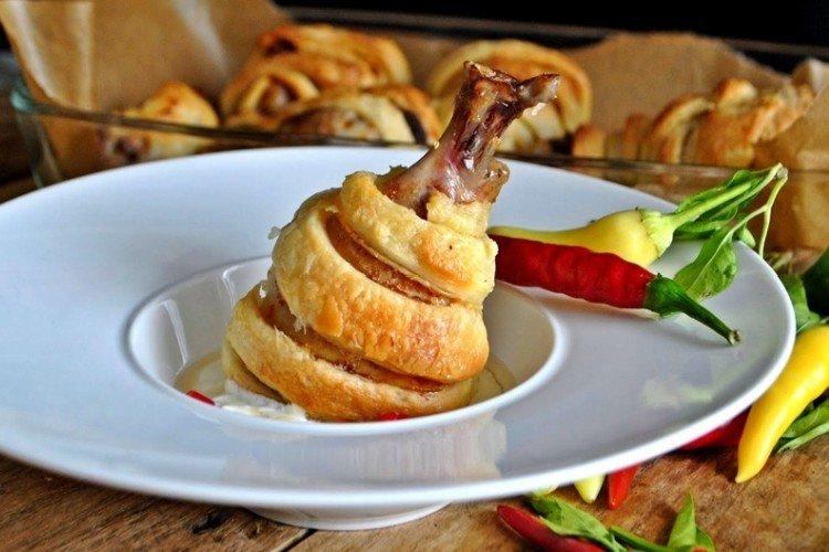 Куриные ножки в тесте