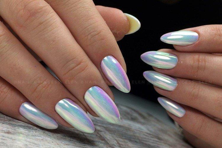 Маникюр с втиркой