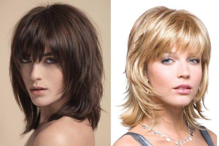 Стрижка аврора с челкой