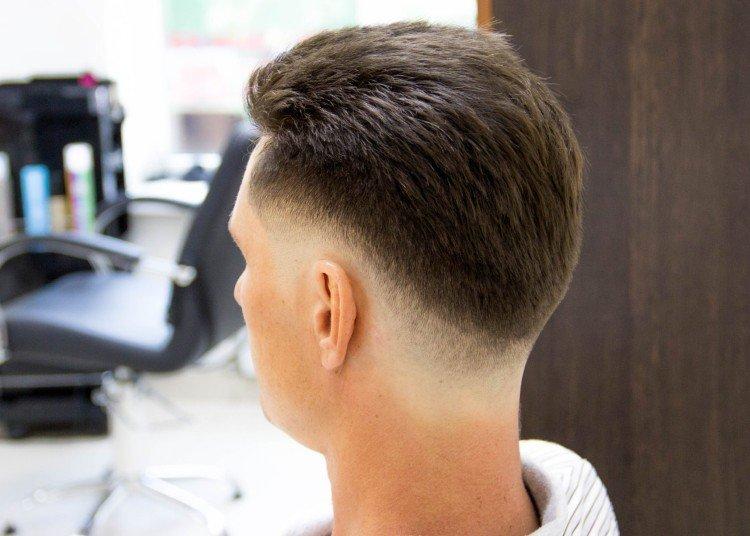 Полубокс с градиентным выбриванием