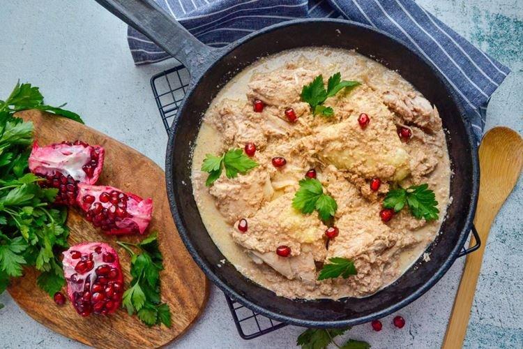 10 шикарных рецептов сациви из курицы по-грузински