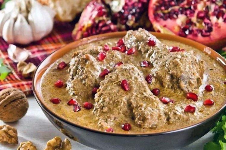 Сациви из курицы с грибами