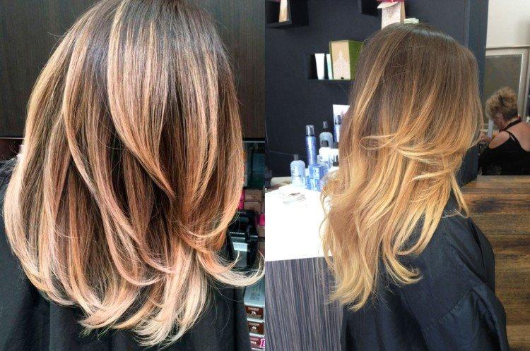 Рапсодия с двойным окрашиванием или омбре