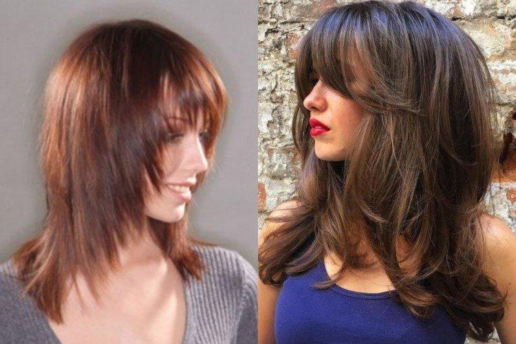 Рапсодия с удлиненной или асимметричной челкой