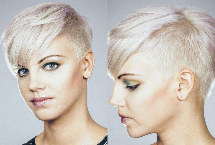 Шапочка с выбритыми висками