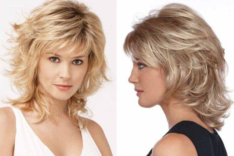 Дебют на среднюю длину волос