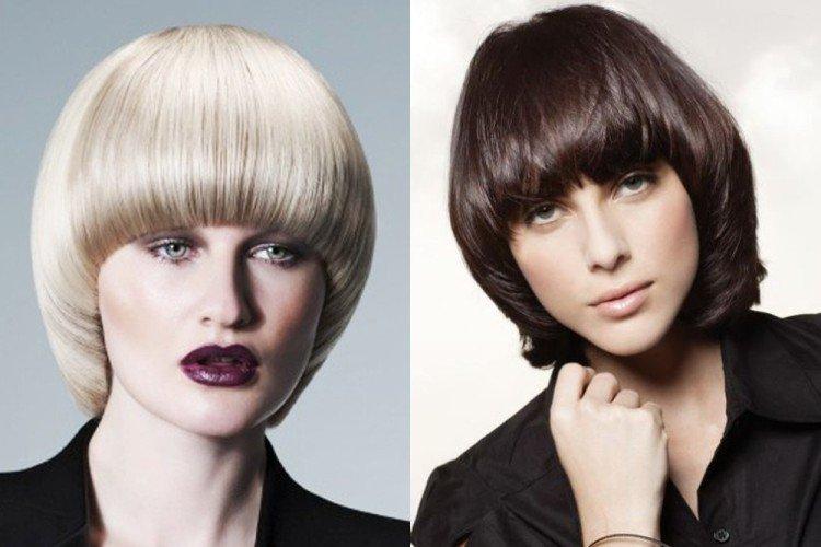 Паж с одинаковой длиной волос