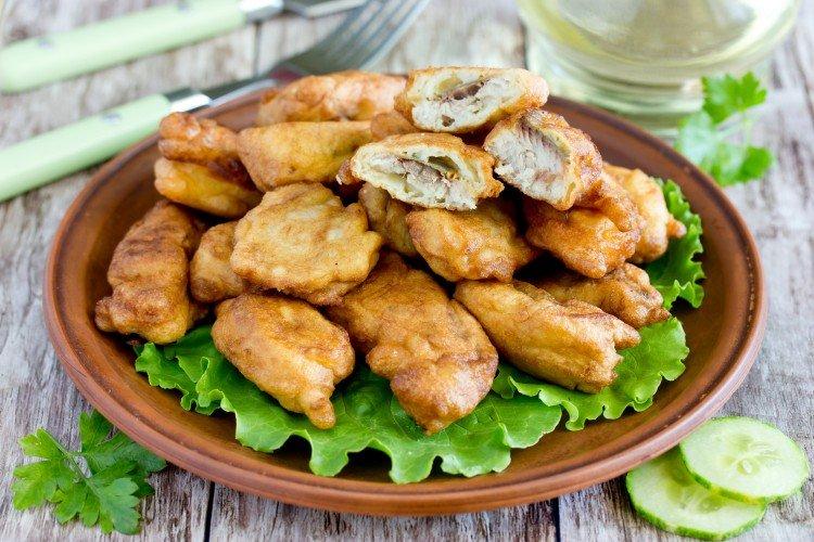 Рыба в винном кляре