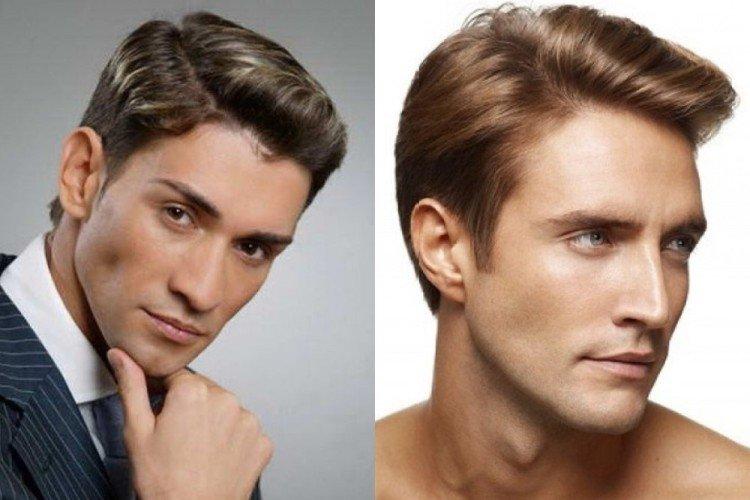 Канадка с укладкой набок