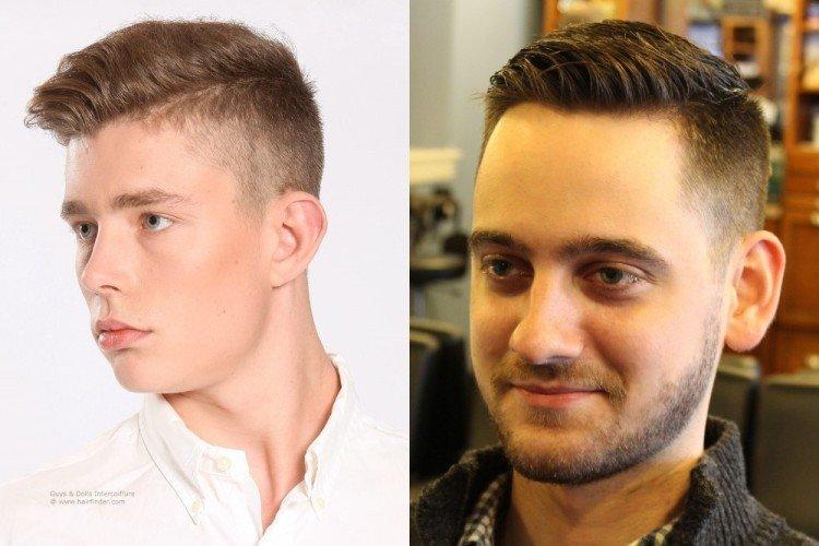 Канадка с укладкой набок