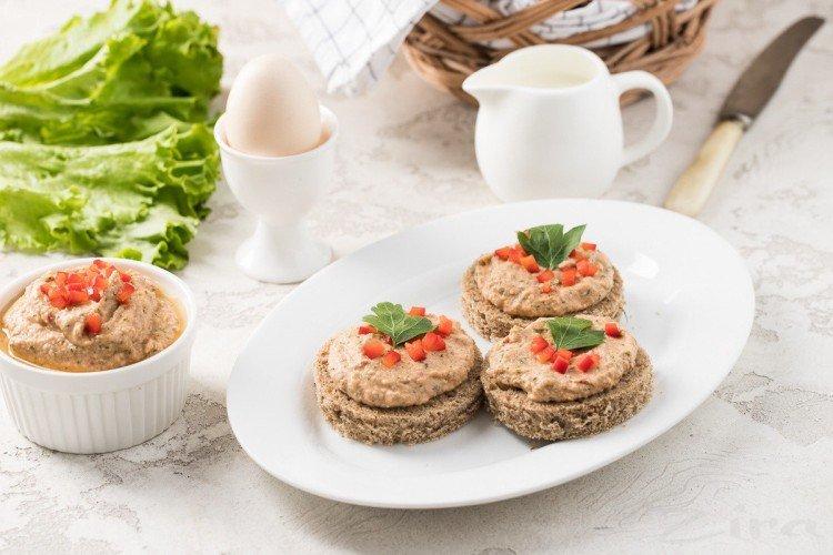 Паштет из консервированного тунца