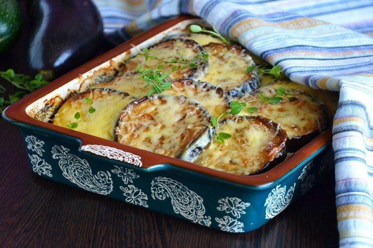 Свинина с картошкой и баклажанами